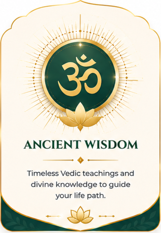 Ancient Wisdom Card